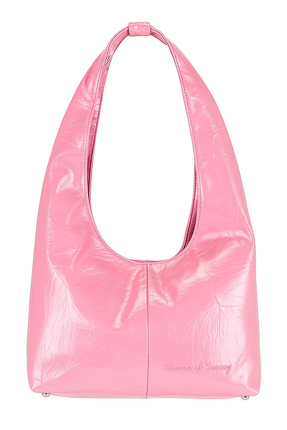 view 2 of 5 Crinkle Sling Bag in Blush