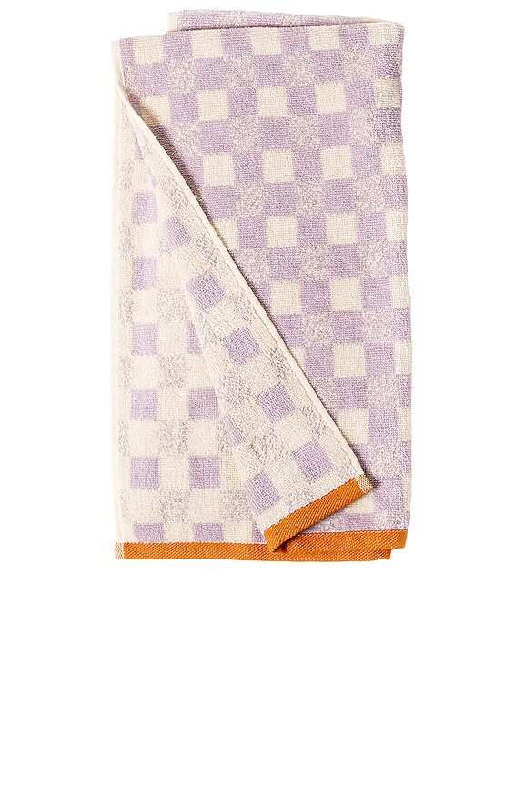 view 1 of 3 MONROE HAND TOWEL ハンドタオル in Orchid Metal