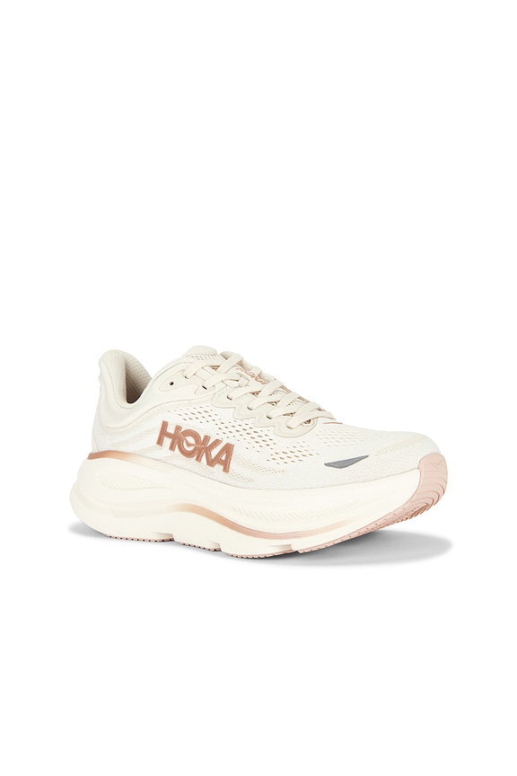 view 2 of 6 ZAPATILLA DEPORTIVA BONDI 9 in Oat Milk & Rose Gold