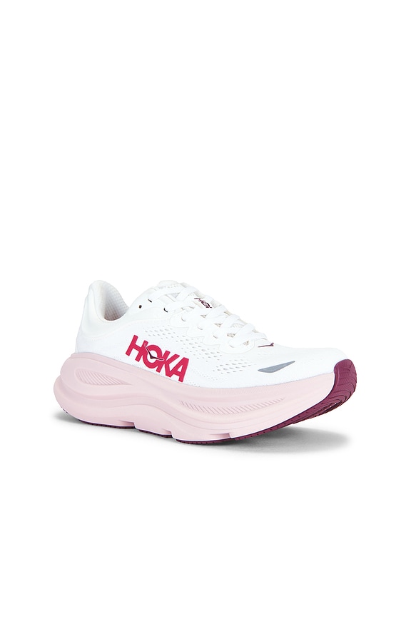 view 2 of 6 ZAPATILLA DEPORTIVA BONDI 9 in White & Pink Opal