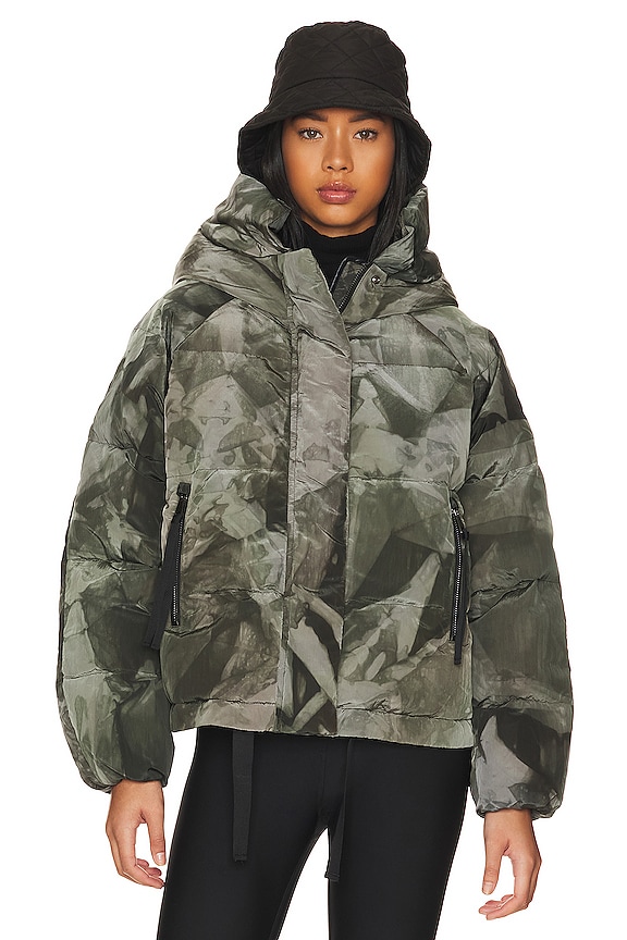 view 2 of 7 Short Down Puffer in Rekall Tie Dye