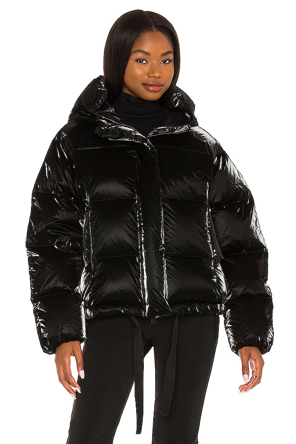 view 2 of 5 Short Down Parka in Black