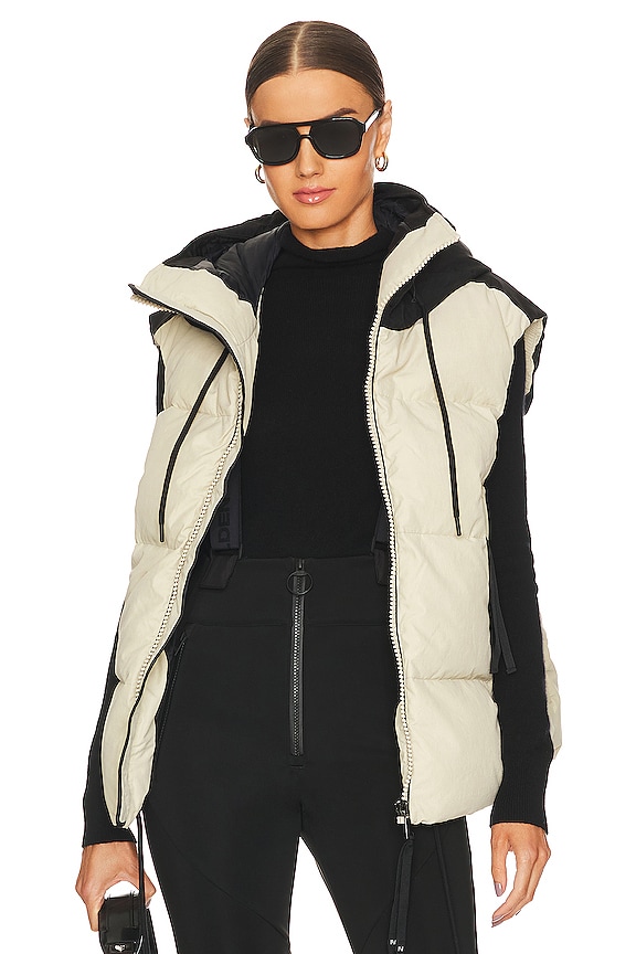 HOLDEN Hooded Down Vest in Canvas | REVOLVE