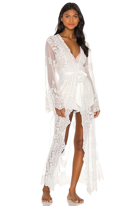 view 2 of 4 Madonna Robe in White