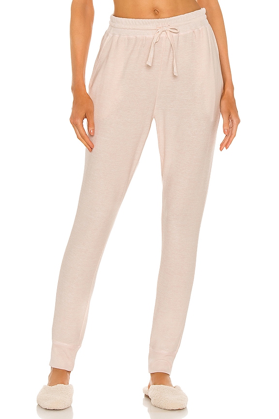 homebodii Jordyn Tracksuit Pant in Pink Tint | REVOLVE