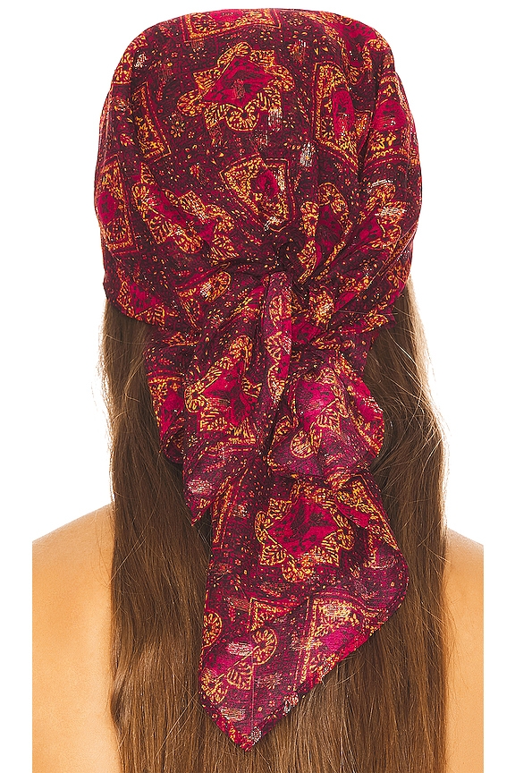 view 2 of 4 ÉCHARPE MAGGIA in Pink Multi