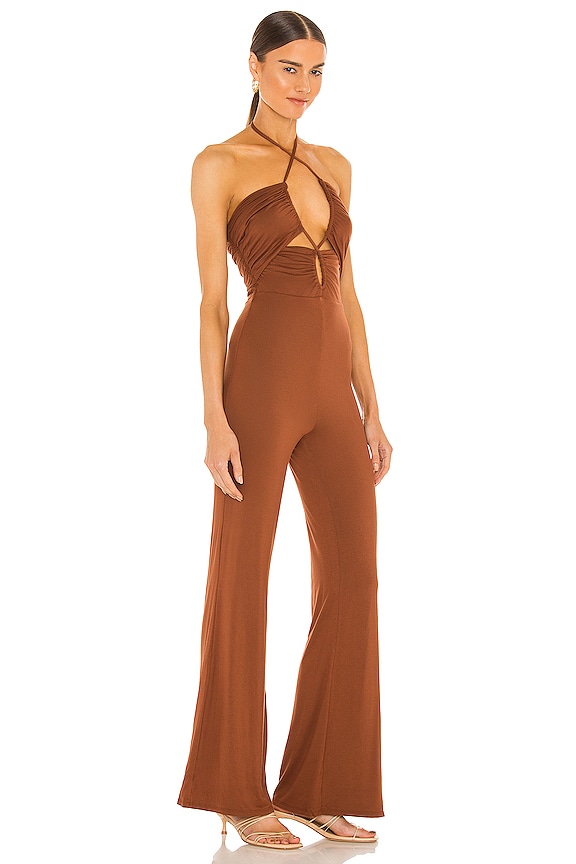 view 2 of 3 x REVOLVE Lorenza Jumpsuit in Brown