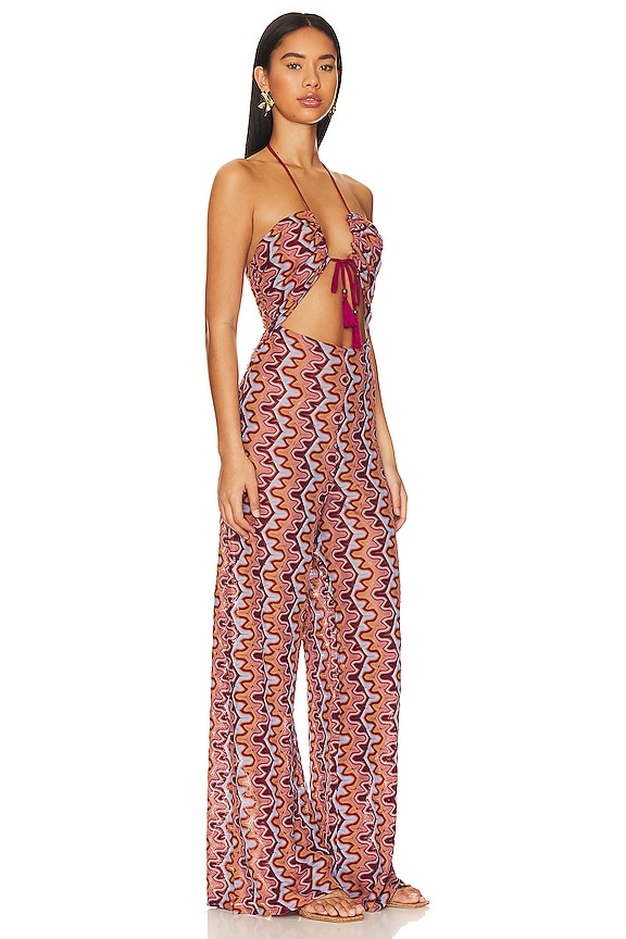 view 2 of 3 x REVOLVE Verona Jumpsuit in Rust Multi