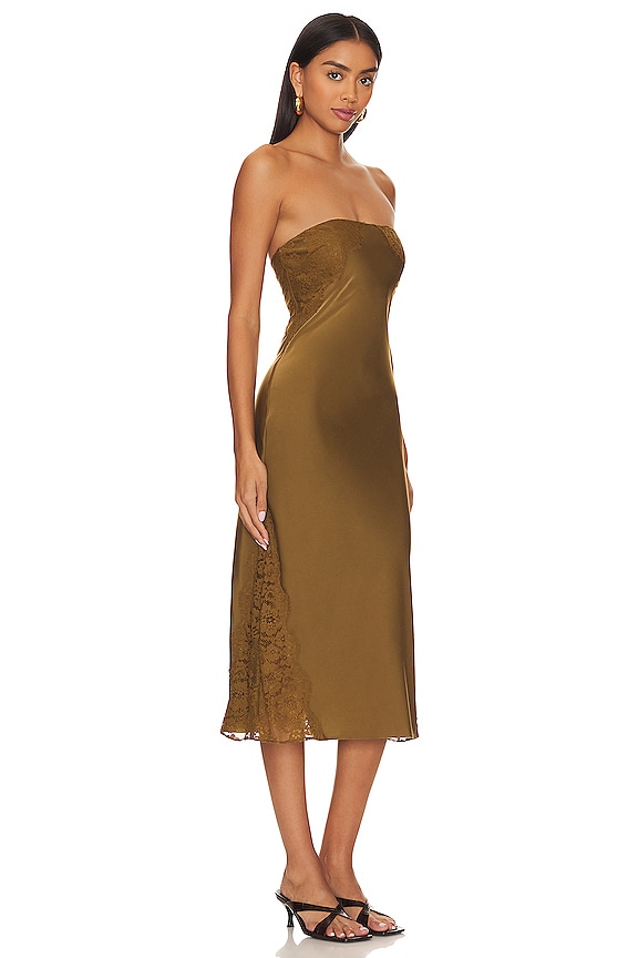 view 2 of 4 x REVOLVE Francisca Midi Dress in Olive Green