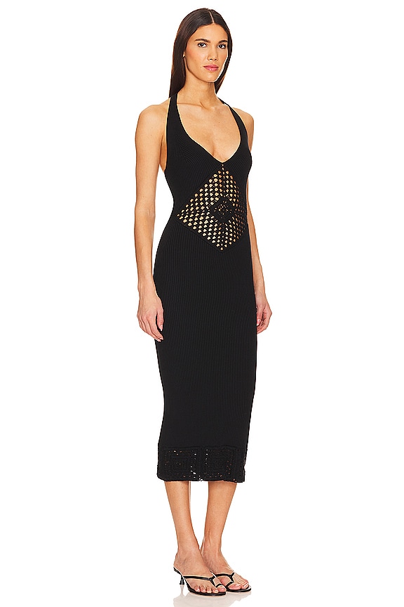 view 2 of 3 x REVOLVE Gayla Midi Dress in Black