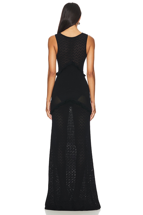 House of Harlow 1960 Mags Maxi Dress in Black