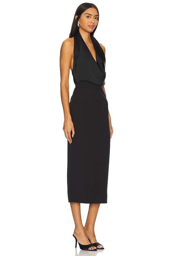 view 2 of 3 x REVOLVE Omari Midi Dress in Black