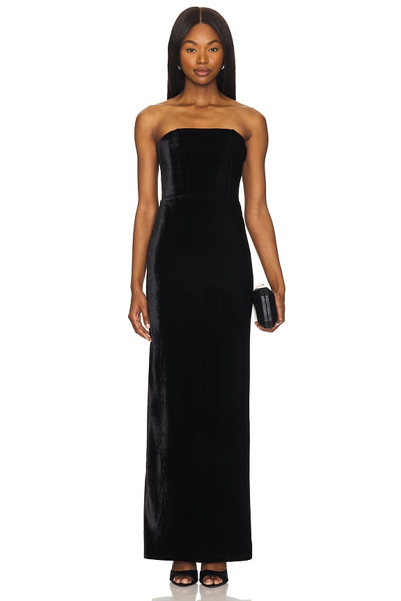 view 2 of 4 ROBE MAXI CICI in Black