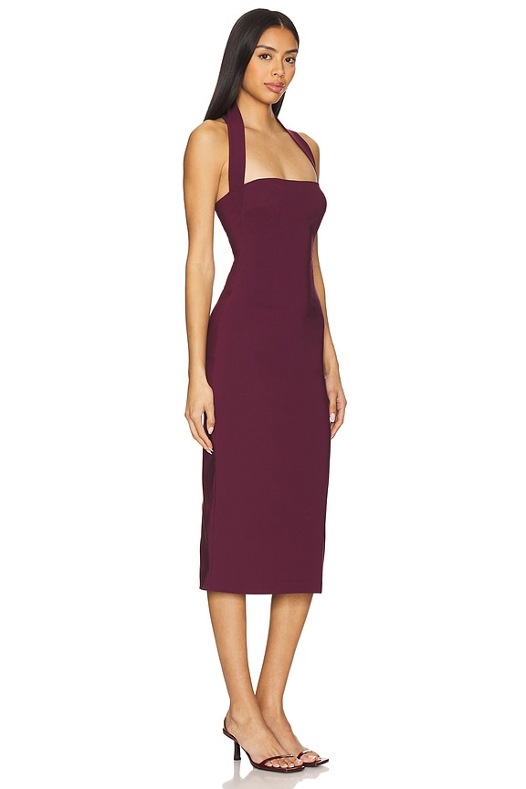view 2 of 3 x REVOLVE Melody Midi Dress in Burgundy