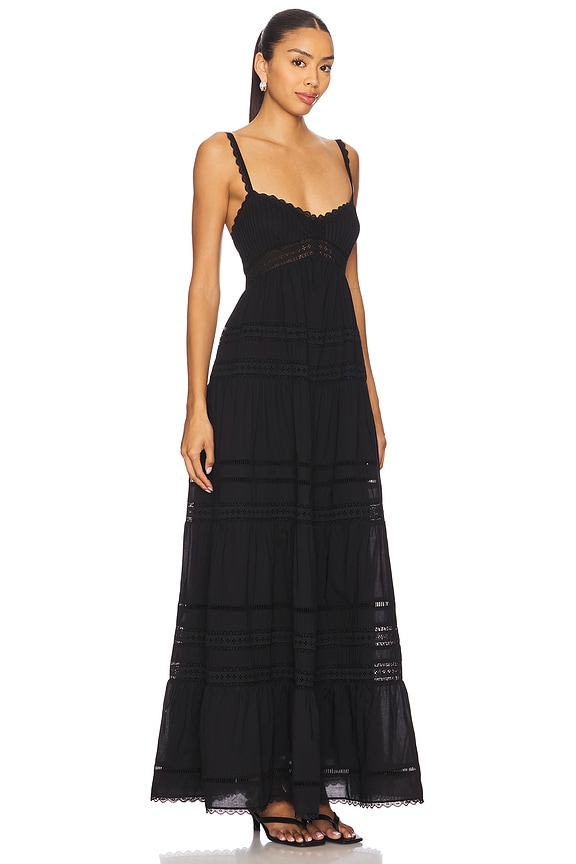 view 2 of 3 x REVOLVE Delilah Maxi Dress in Black
