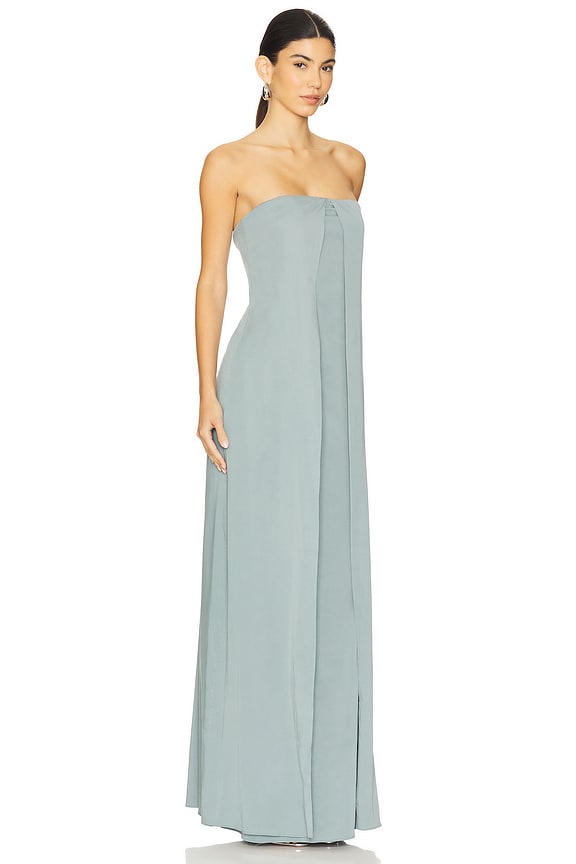 view 2 of 3 x REVOLVE Arlo Maxi Dress in Slate Blue