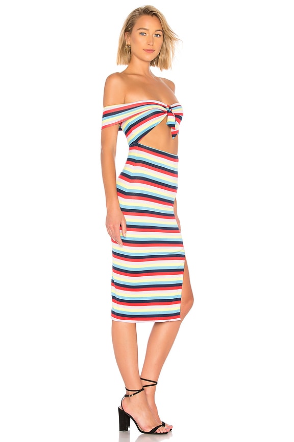 view 2 of 3 x REVOLVE Nisa Dress in Multi Stripe