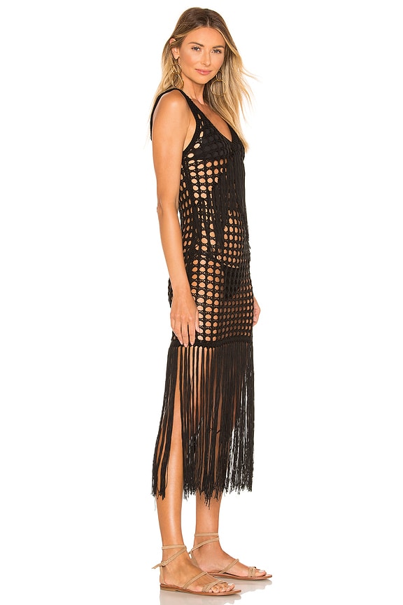 view 2 of 3 VESTIDO FIGARO in Black