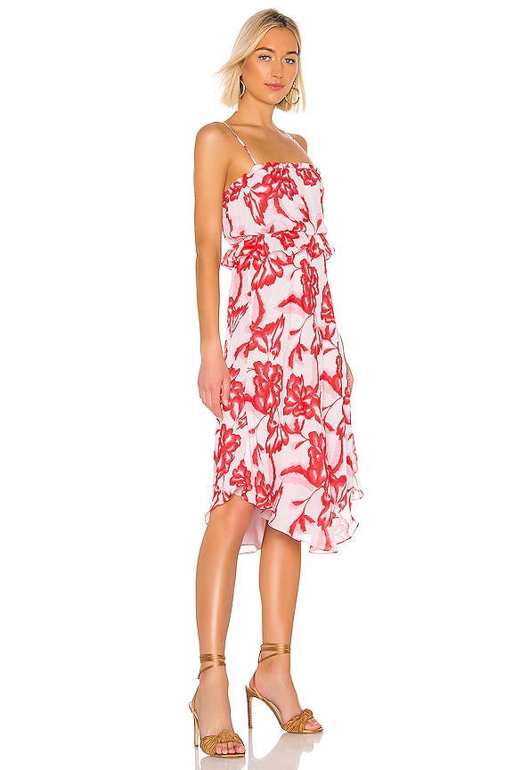 view 2 of 3 VESTIDO MIDI FLORES DAVI in Pink Reims Floral