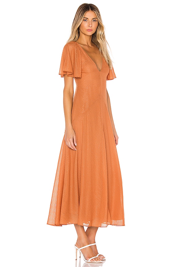 view 2 of 4 X REVOLVE Sevilla Maxi Dress in Peach