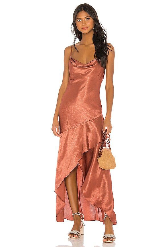 view 1 of 4 VESTIDO EVELINE in Copper