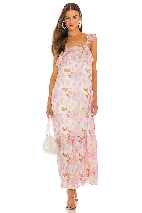 view 2 of 4 x REVOLVE Evelyne Maxi Dress in Watercolor Floral