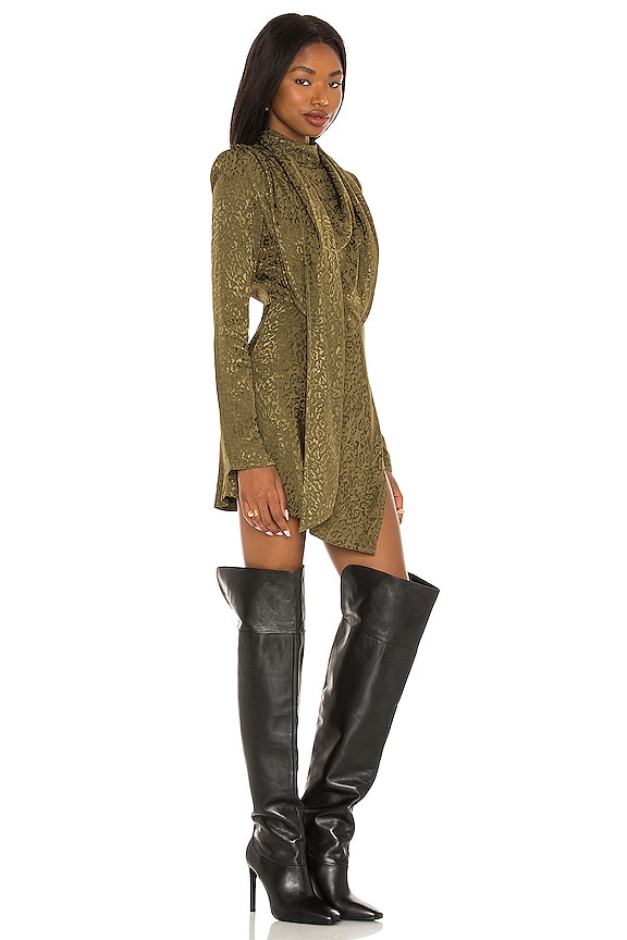 view 2 of 5 MINIVESTIDO CHIANNI in Olive Green