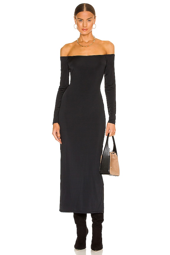 view 2 of 3 x REVOLVE Liza Midi Dress in Black