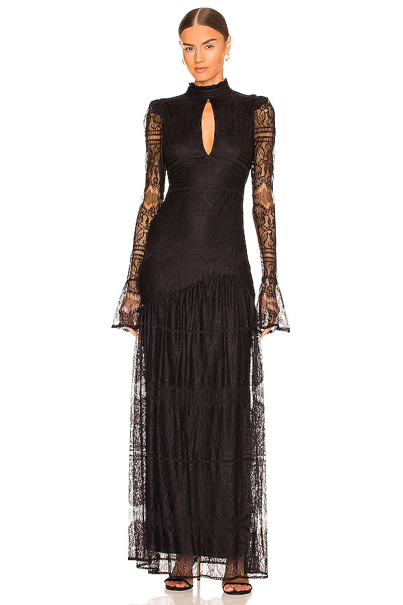House of Harlow 1960 x REVOLVE Vianka Maxi Dress in Black | REVOLVE