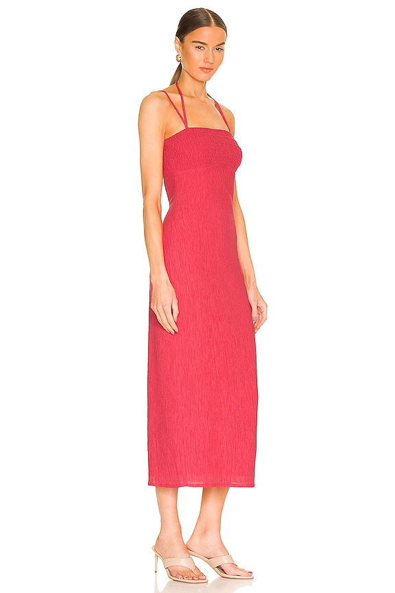 view 2 of 3 x REVOLVE Andros Midi Dress in Bright Pink