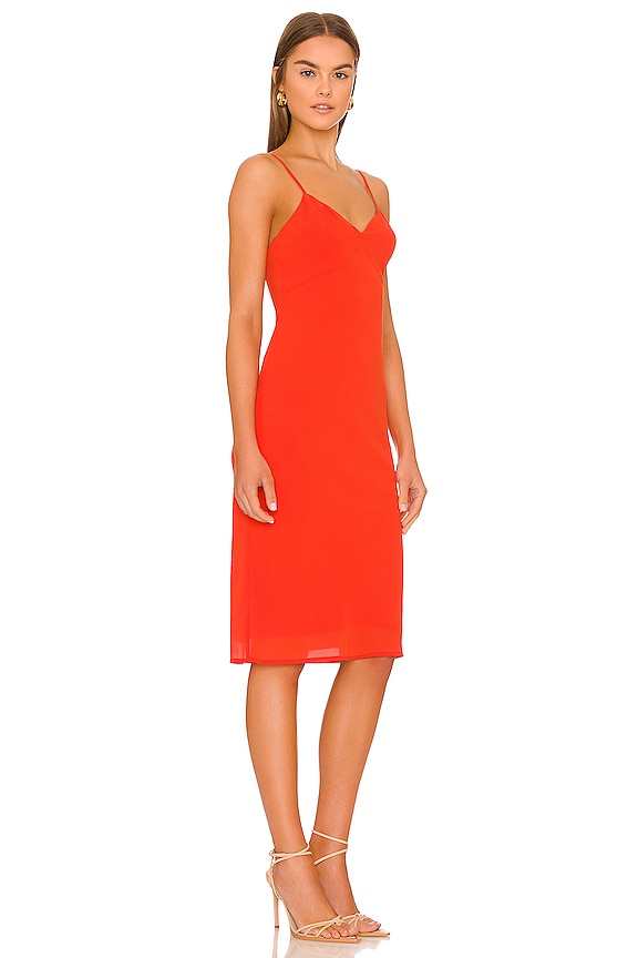 view 2 of 3 GEMMA ドレス in Orange Red