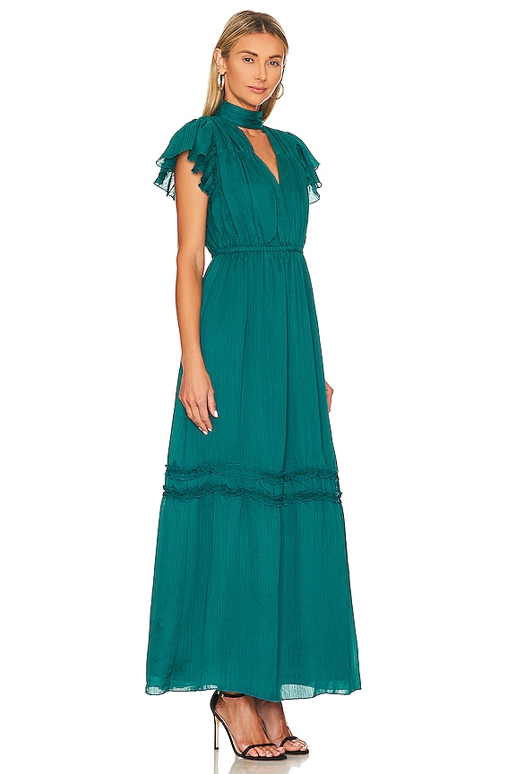 view 2 of 3 x REVOLVE Loraine Maxi Dress in Deep Teal