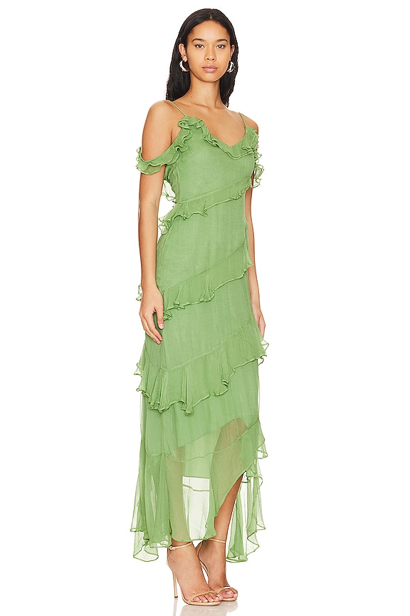 view 2 of 3 VESTIDO MAXIME in Light Green