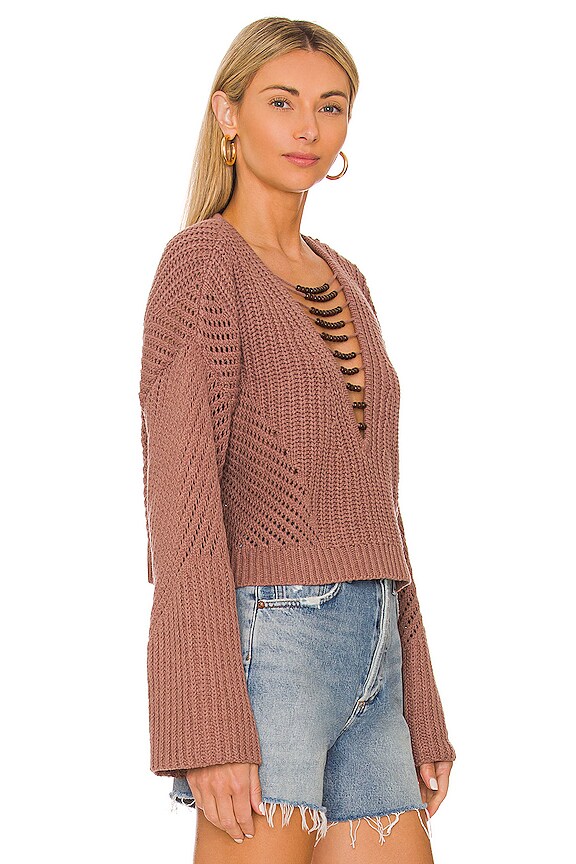 view 2 of 4 PULL PAULINA in Marled Rose