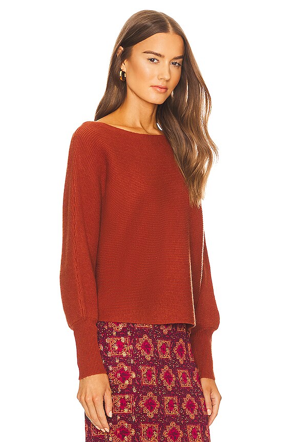 view 2 of 4 JERSEY WINIFRED in Burnt Orange