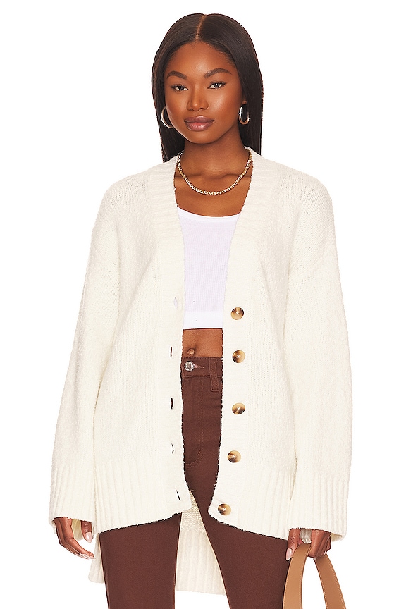 House of Harlow 1960 x REVOLVE Leila Cardigan in Antique White | REVOLVE