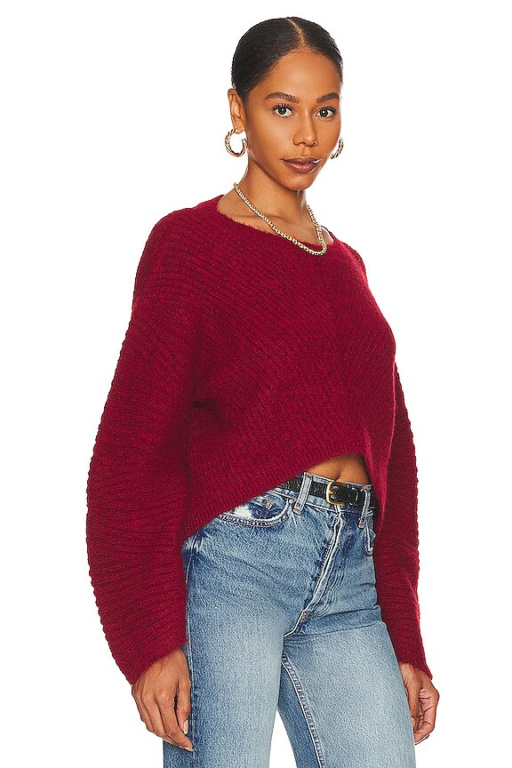 view 2 of 4 x REVOLVE Edena Sweater in Burgundy