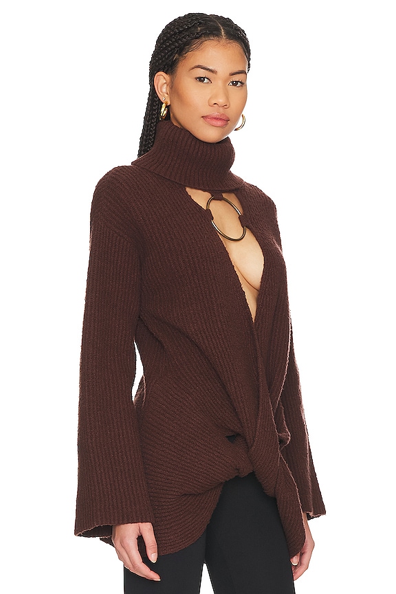 view 2 of 4 JERSEY AILISH in Chocolate