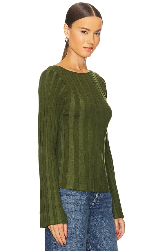 view 2 of 4 SERAPHINE セーター in Dark Olive