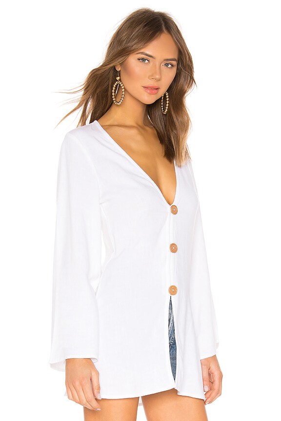 view 2 of 4 X REVOLVE Kiza Kimono in Ivory