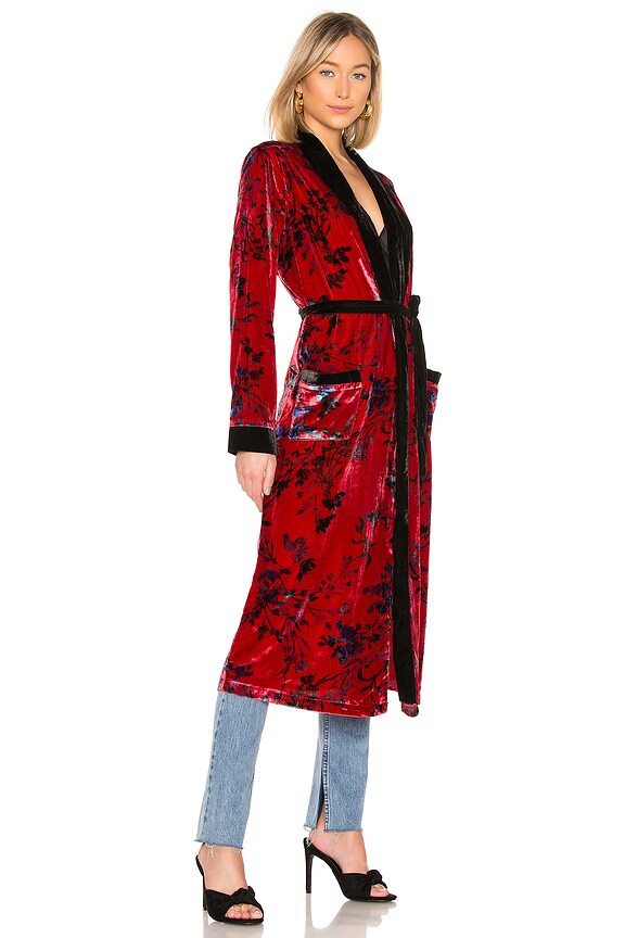 view 2 of 3 x REVOLVE Edwin Robe in Red Fleur