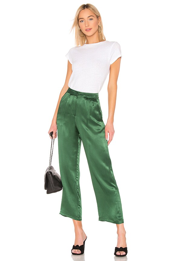 view 2 of 4 PANTALONES VIRGIL in Emerald Green