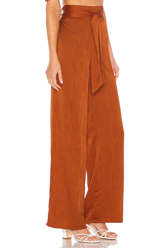 view 2 of 4 PANTALON TANIA in Burnt Orange