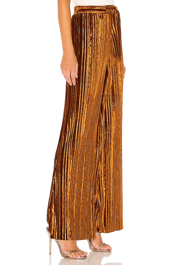 view 2 of 4 PANTALON LUCY in Rust Red