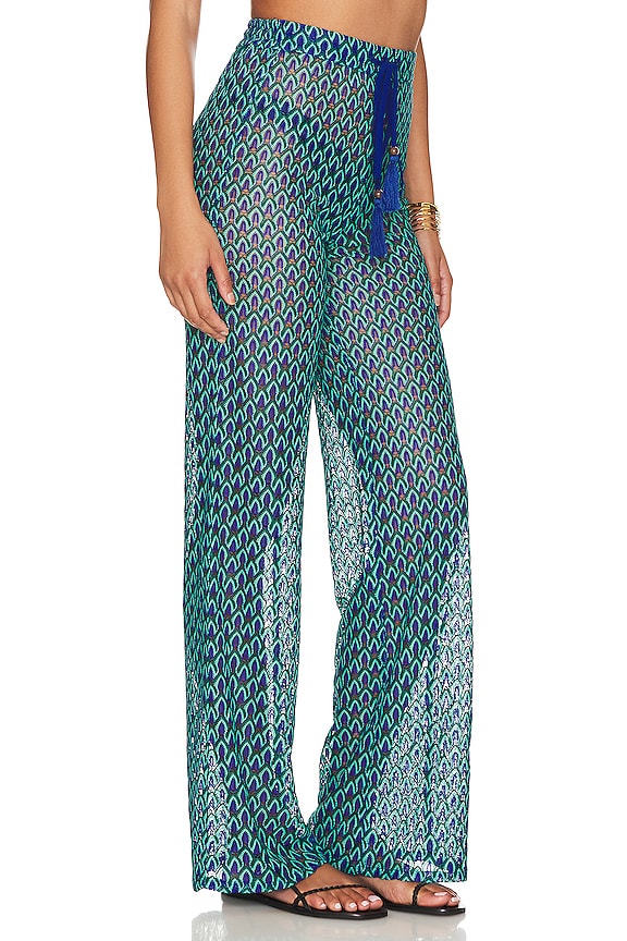 view 2 of 4 PANTALÓN SASKIA in Blue Multi