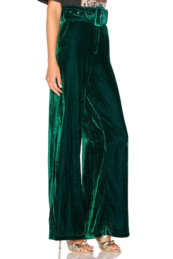 view 2 of 4 PANTALÓN PIERNA ANCHA MONA in Emerald