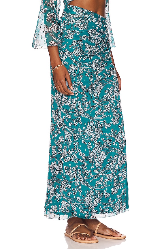 view 2 of 5 FALDA VERITY in Teal Floral Multi