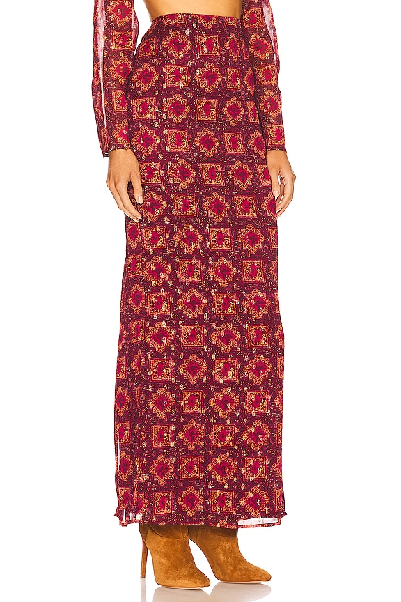 view 2 of 5 x REVOLVE Paloma Skirt in Pink Multi