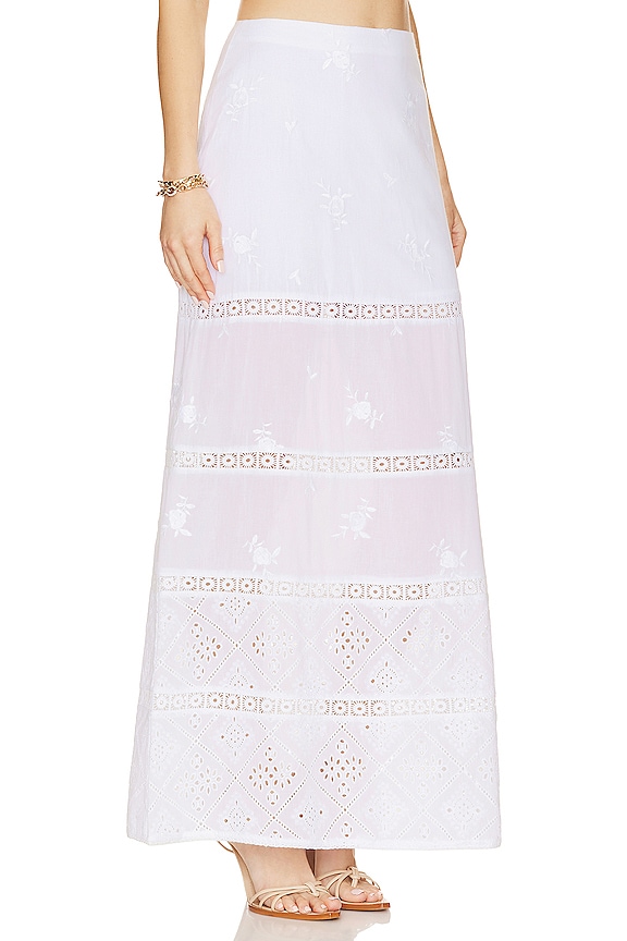 view 2 of 4 House of Harlow x REVOLVE 1960 Bronte Skirt in White