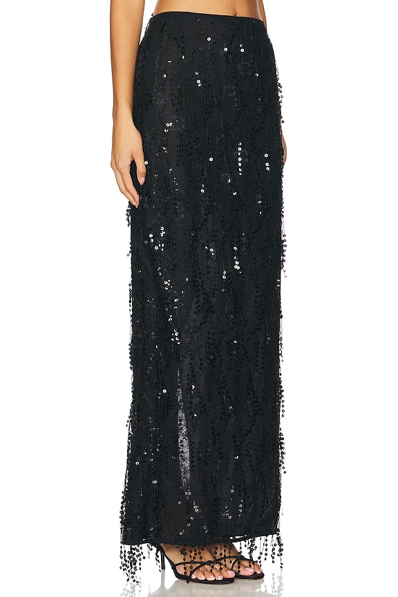 view 2 of 6 x REVOLVE Padma Maxi Skirt in Black